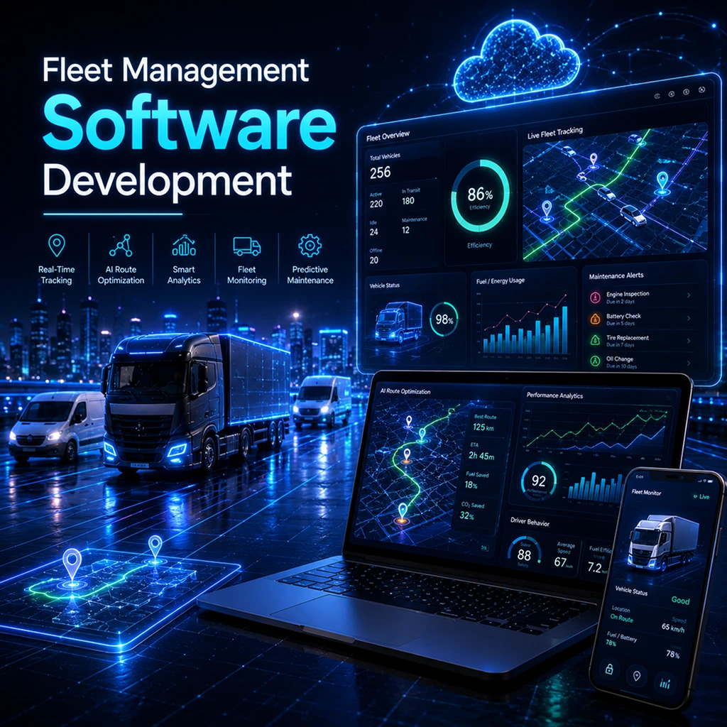 Advanced fleet management software development services